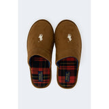 Beige Polyester Slippers