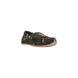 Green Textile Slippers