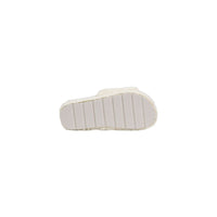 Cream Textile Slippers