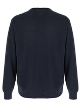 Blue Cotton Sweatshirt