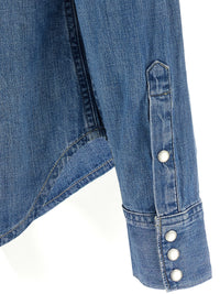 Blue Cotton Blouse