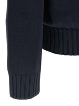 Blue Cotton Cardigan