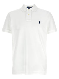 White Cotton Polo Shirt