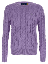 Purple Cotton Cardigan