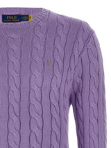 Purple Cotton Cardigan