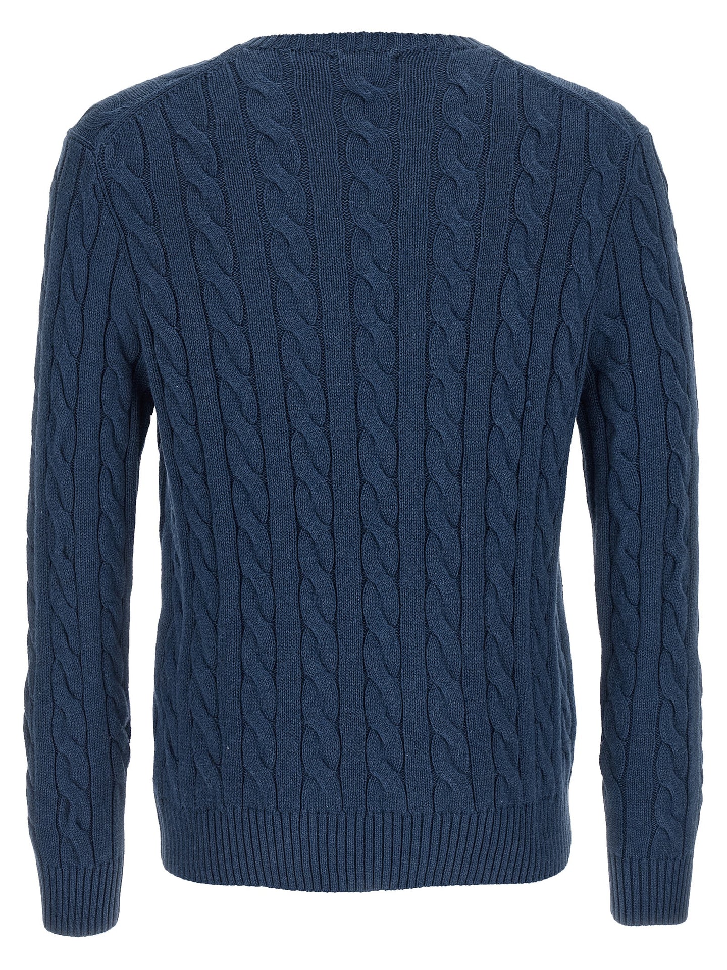 Blue Cotton Cardigan
