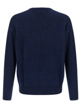 Blue Linen Cardigan