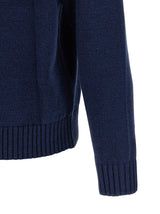 Blue Linen Cardigan