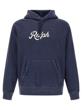Blue Cotton Sweatshirt