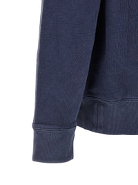 Blue Cotton Sweatshirt