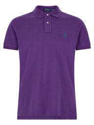 Purple Cotton Polo Shirt