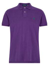 Purple Cotton Polo Shirt