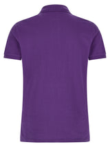 Purple Cotton Polo Shirt