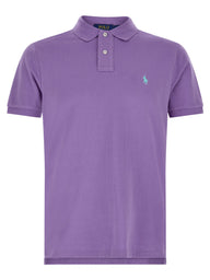 Purple Cotton Polo Shirt