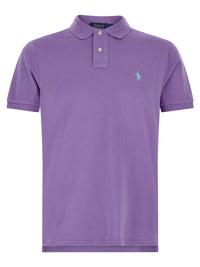 Purple Cotton Polo Shirt