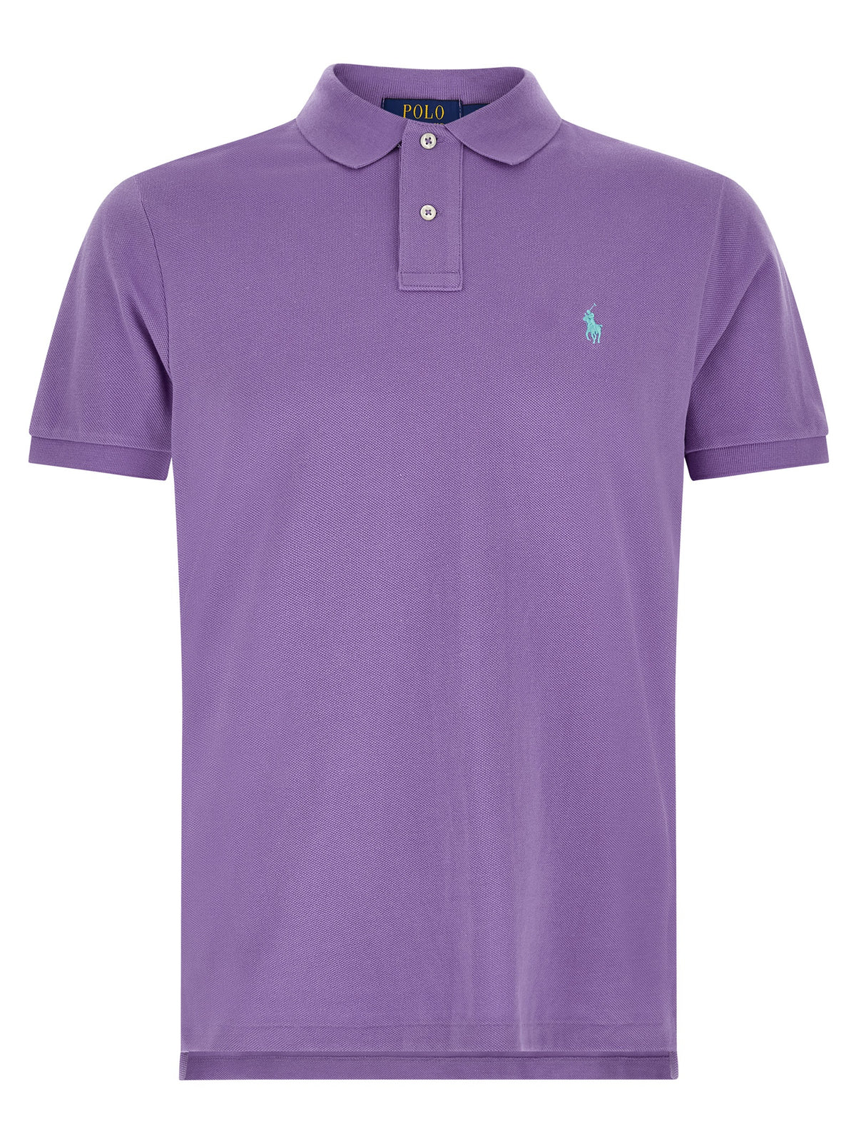 Purple Cotton Polo Shirt