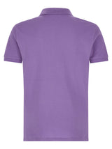 Purple Cotton Polo Shirt