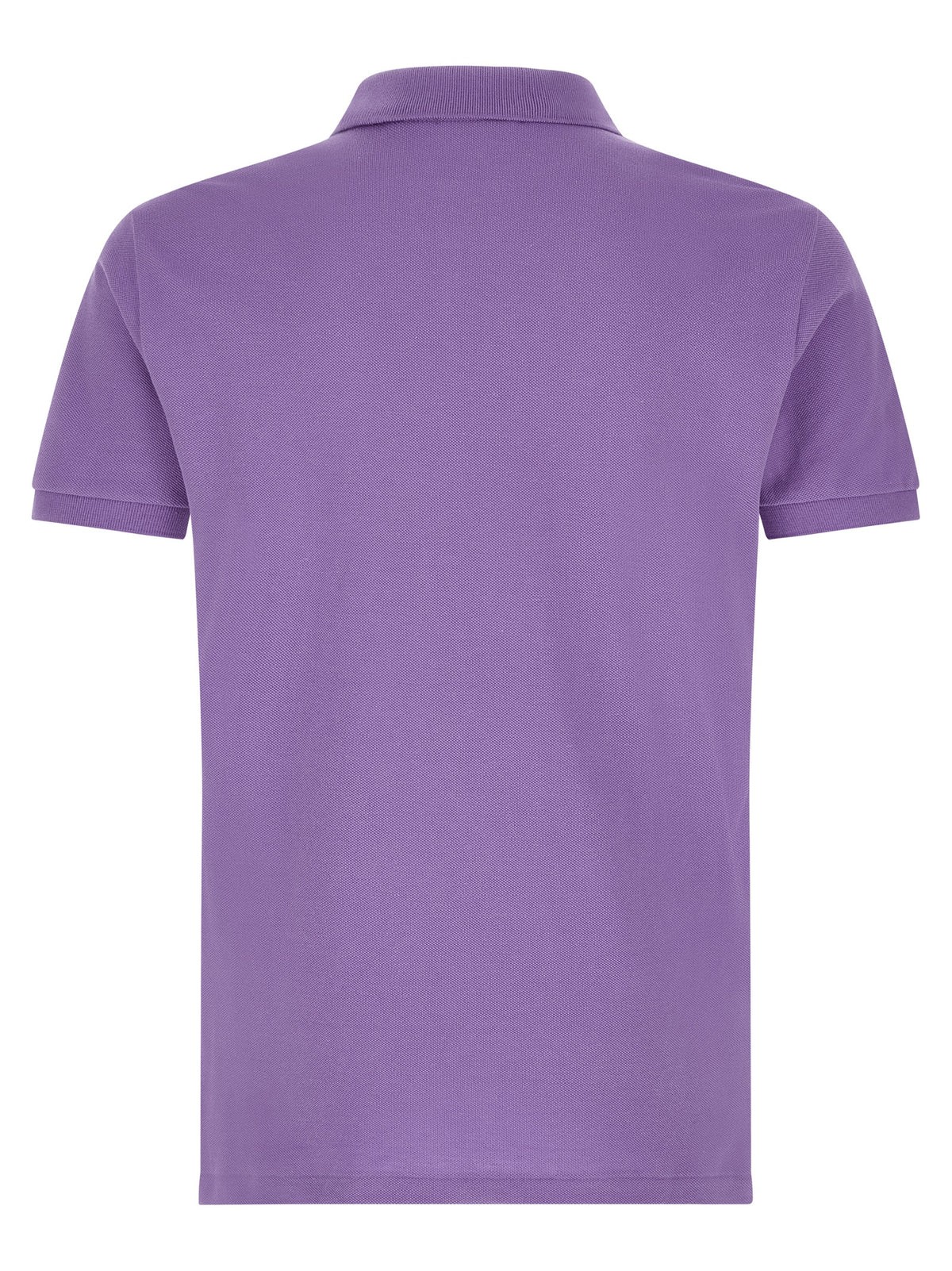 Purple Cotton Polo Shirt