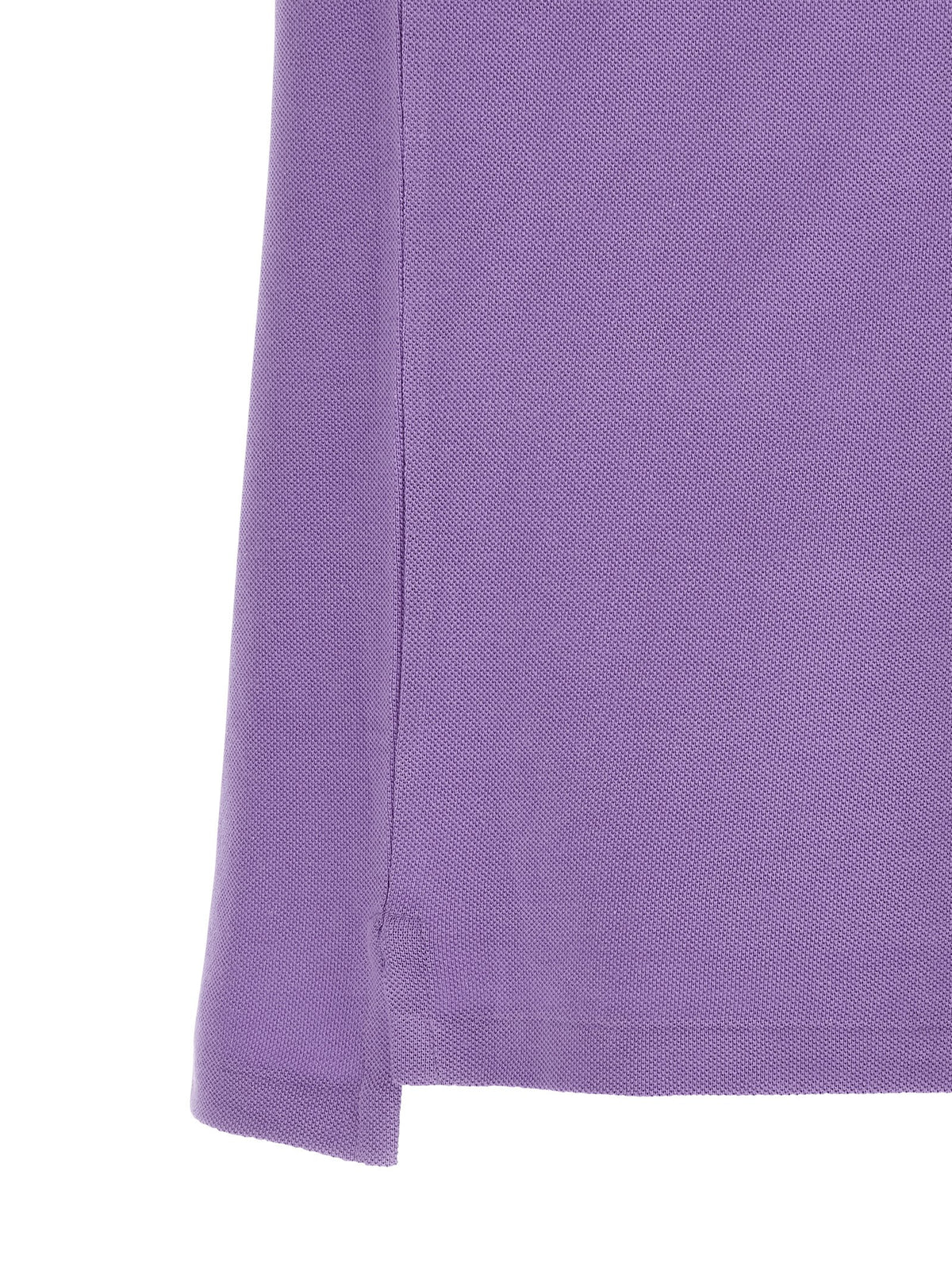 Purple Cotton Polo Shirt