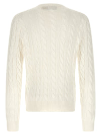 White Cotton Cardigan