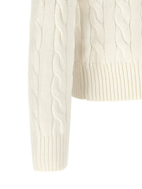 White Cotton Cardigan