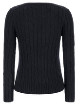 Blue Cotton Cardigan
