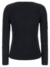 Blue Cotton Cardigan