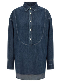 Blue Cotton Blouse