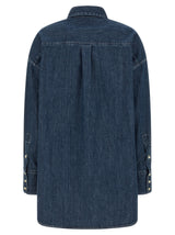 Blue Cotton Blouse