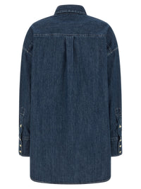 Blue Cotton Blouse