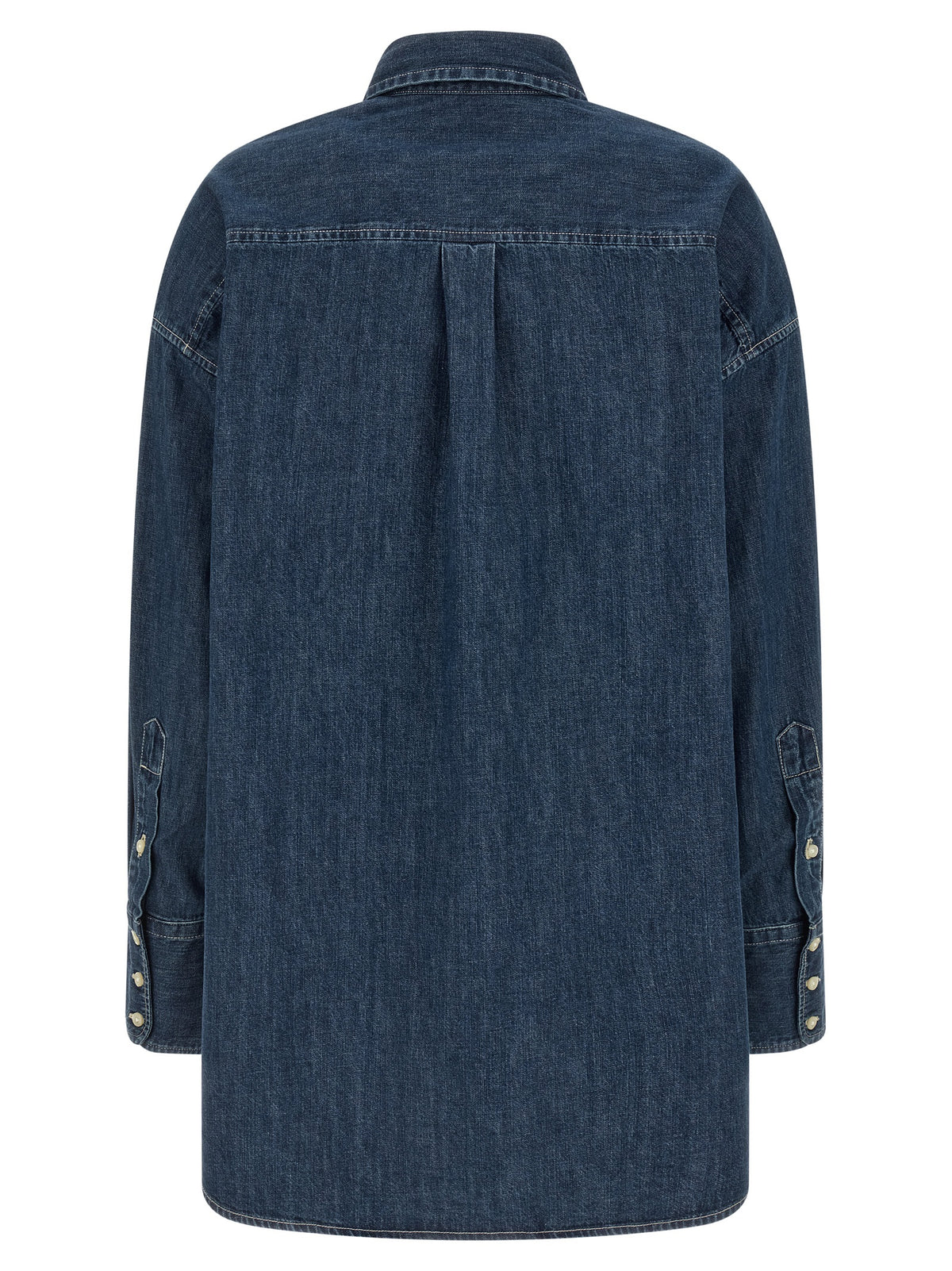 Blue Cotton Blouse