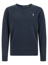 Blue Cotton Sweatshirt