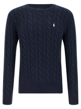 Blue Cotton Cardigan
