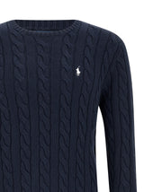 Blue Cotton Cardigan