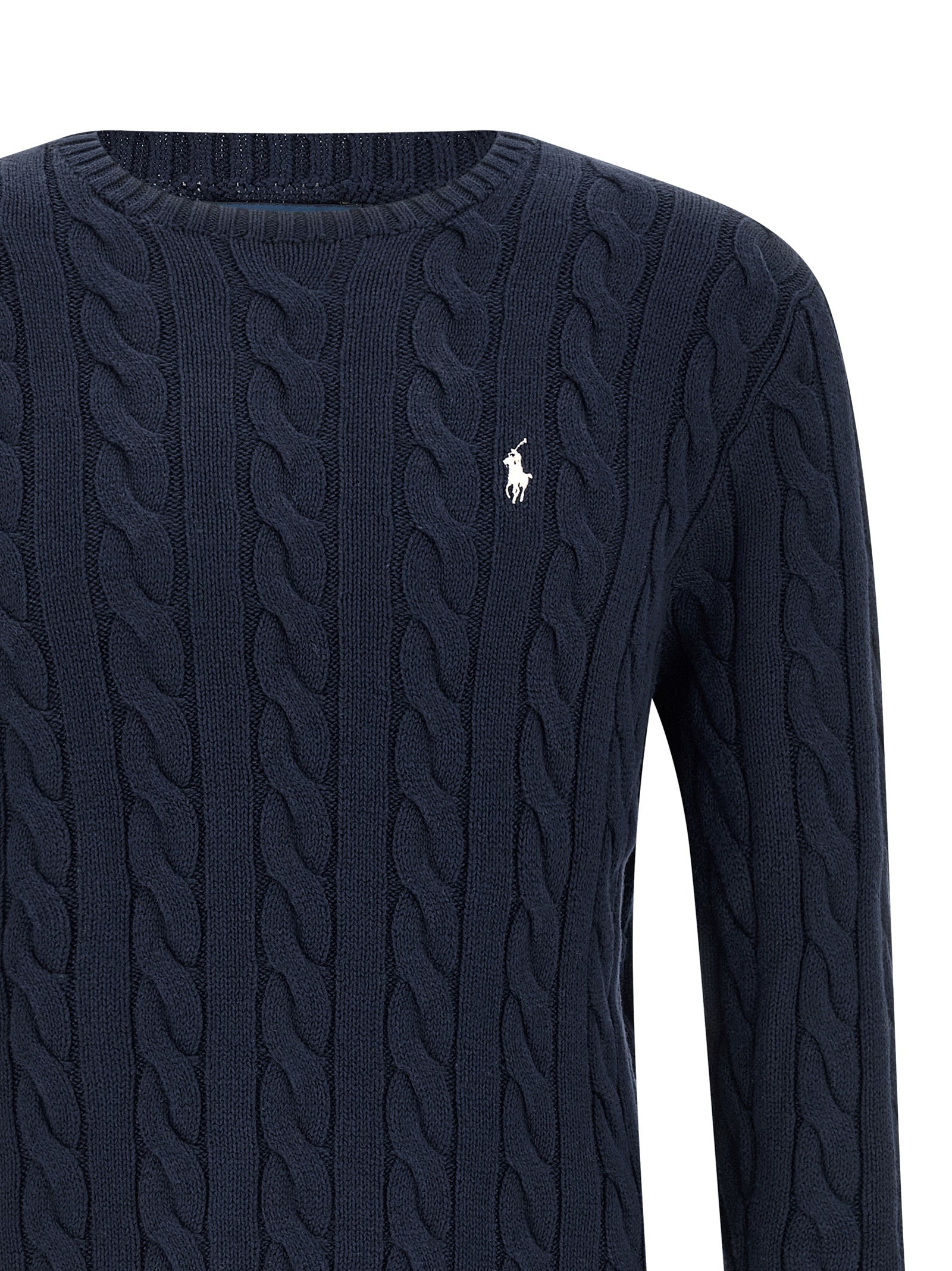 Blue Cotton Cardigan