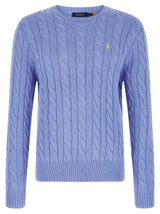 Blue Cotton Cardigan
