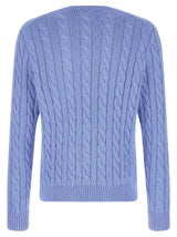 Blue Cotton Cardigan