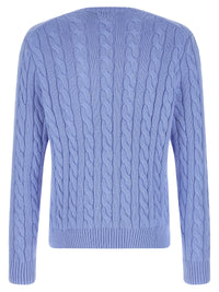 Blue Cotton Cardigan