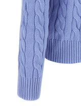 Blue Cotton Cardigan