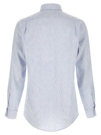 Blue Linen Blouse