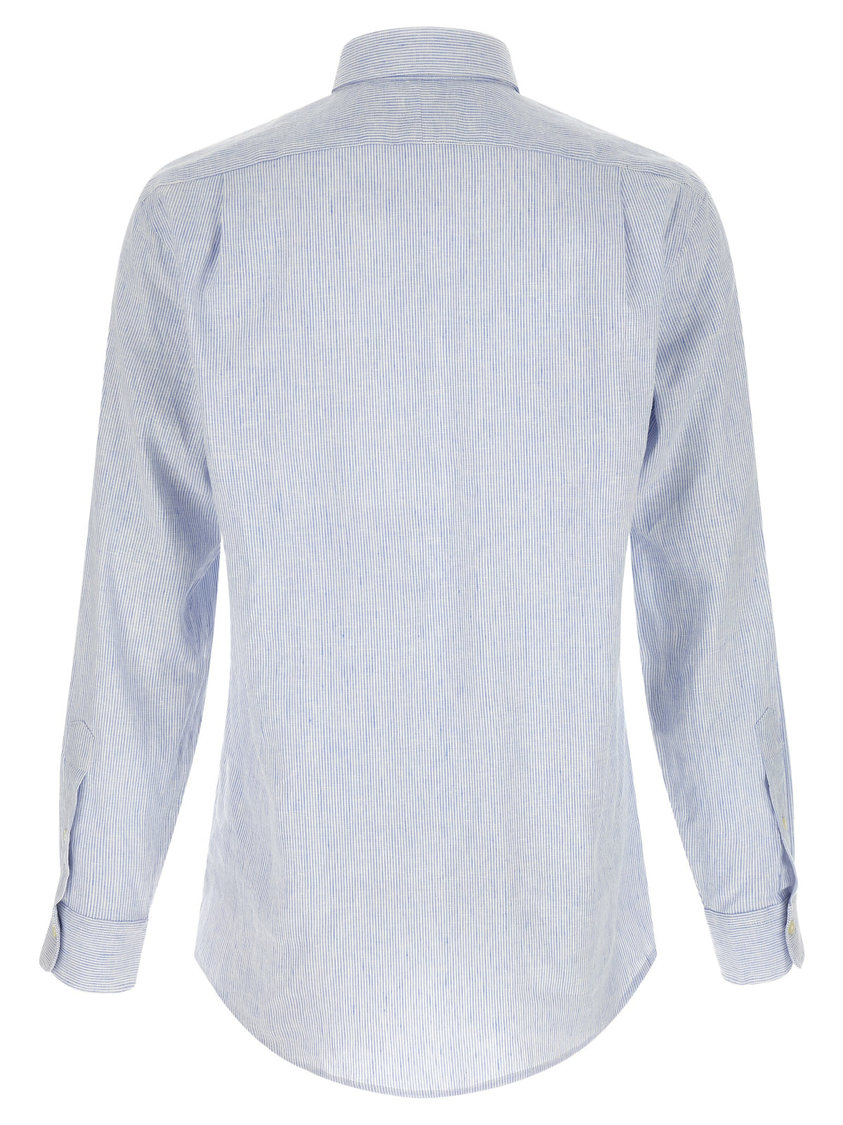 Blue Linen Blouse