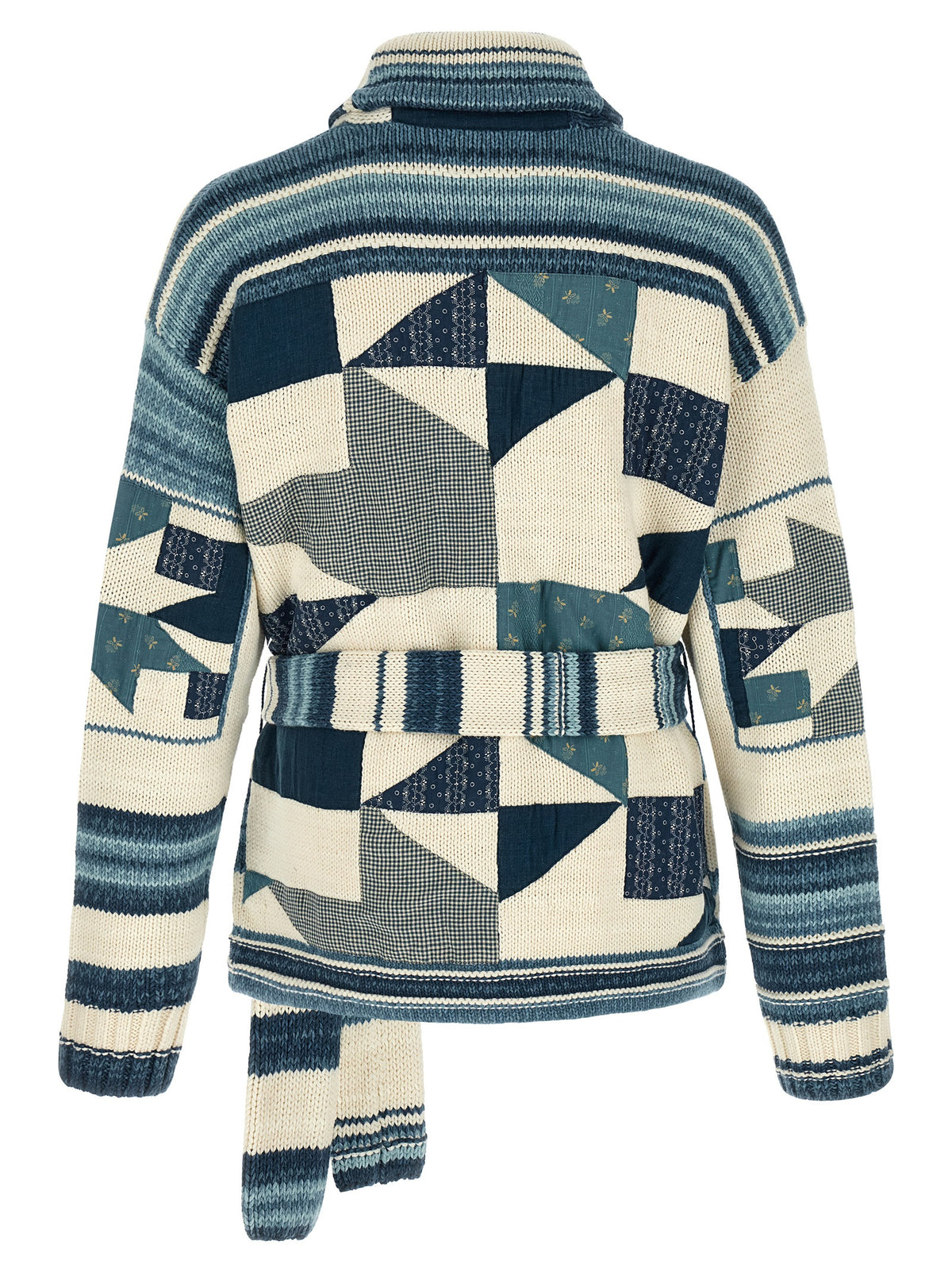 Blue Cotton Cardigan