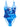 Blue Nylon One-Piece Swimsuit