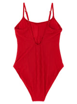 Multicolor Recycled Polyester One-Piece Swimsuit