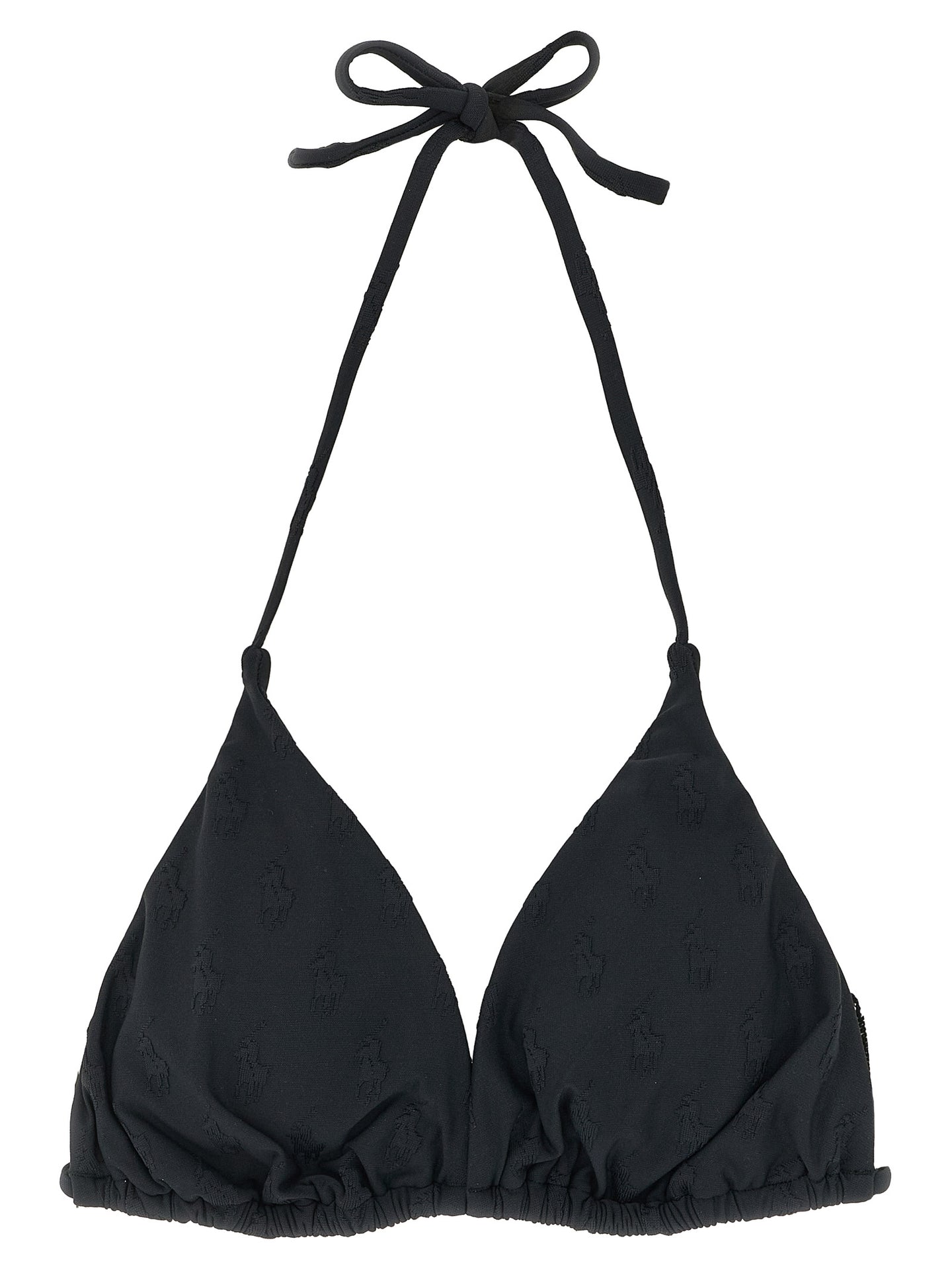 Black Recycled Polyester Bikini