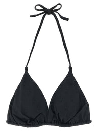 Black Recycled Polyester Bikini