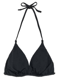 Black Recycled Polyester Bikini