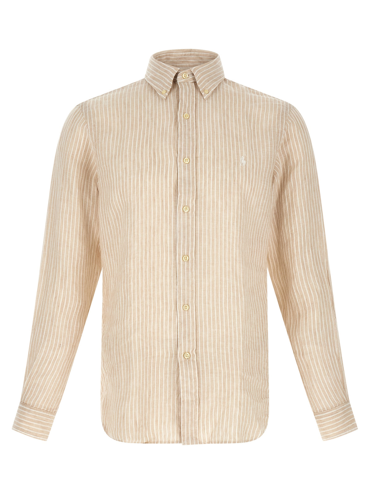 Beige Linen Blouse