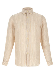 Beige Linen Blouse