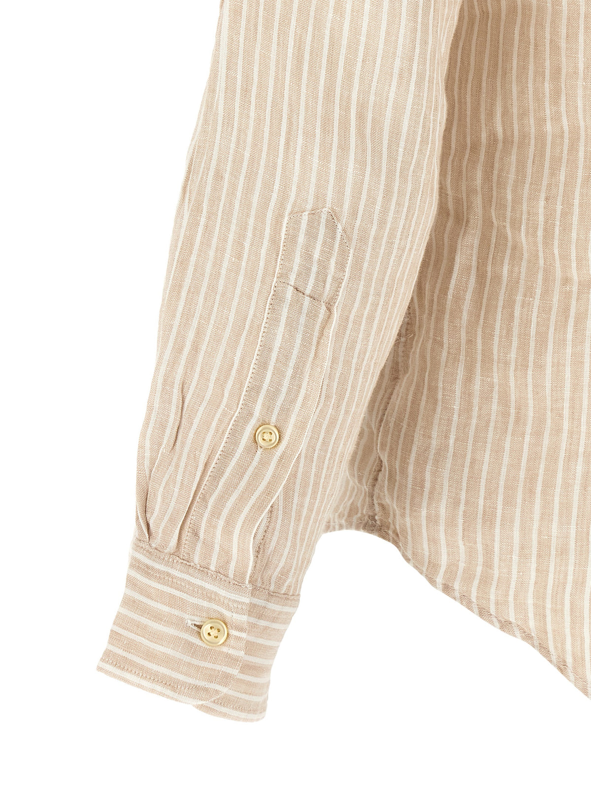 Beige Linen Blouse